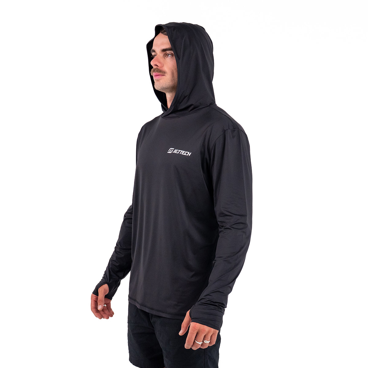 JET TECH LONG SLEEVE HOODED RASH SHIRT