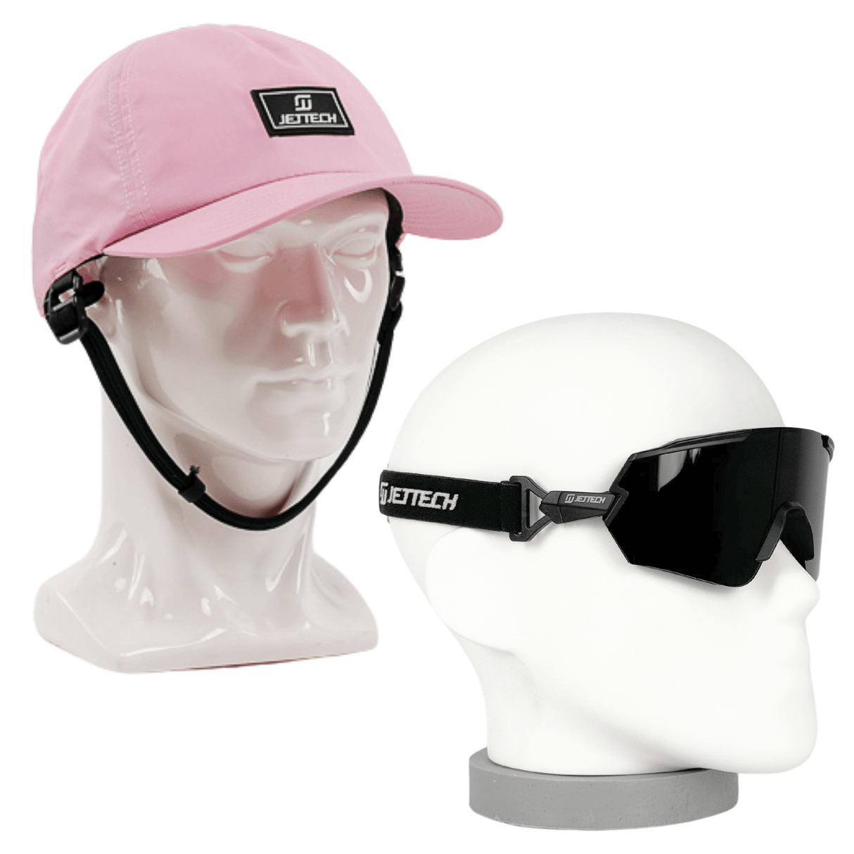 JET TECH OCEANGUARD HAT & HYBRID GOGGLES BUNDLE
