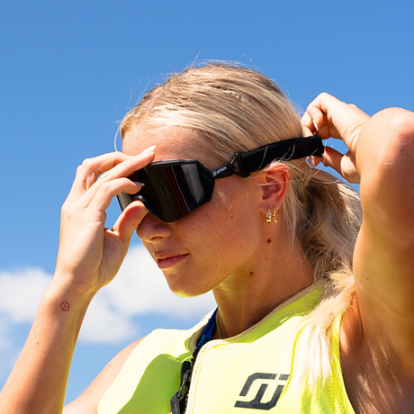 JET TECH HYBRID SUNGLASSES & GOGGLES 2 IN 1 KIT