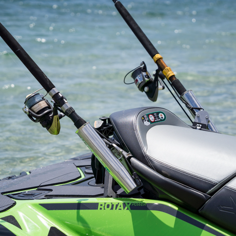 jet ski with two rod holders