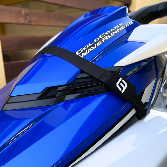 strap over bonnet of jet ski