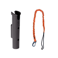 JET TECH FISH BOX ROD HOLDER & LEASH