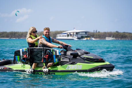 The Best Way To Carry Surfboards, Wakeboard and Kneeboards on a Jet Ski: Jet Tech Board Racks