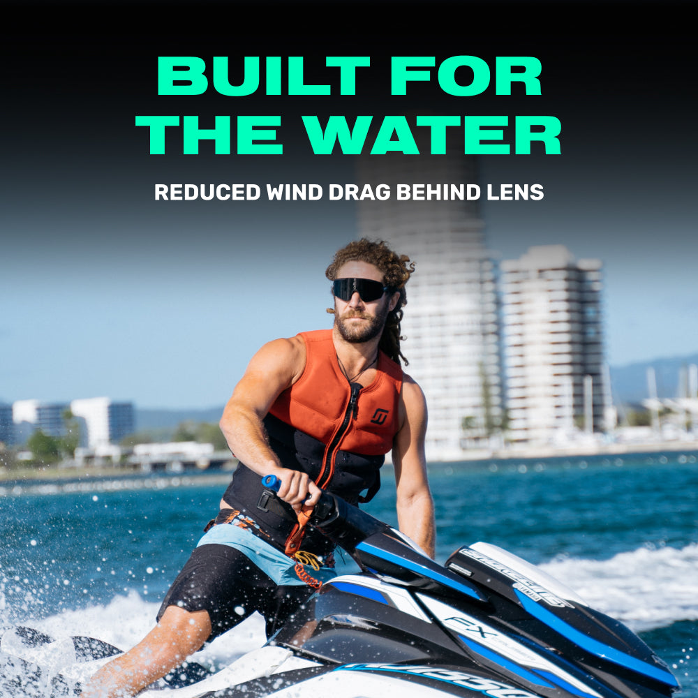 JET TECH HYBRID SUNGLASSES & GOGGLES 2 IN 1 KIT