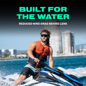 JET TECH HYBRID SUNGLASSES & GOGGLES 2 IN 1 KIT