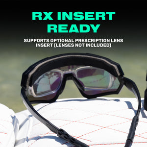 JET TECH HYBRID SUNGLASSES & GOGGLES 2 IN 1 KIT