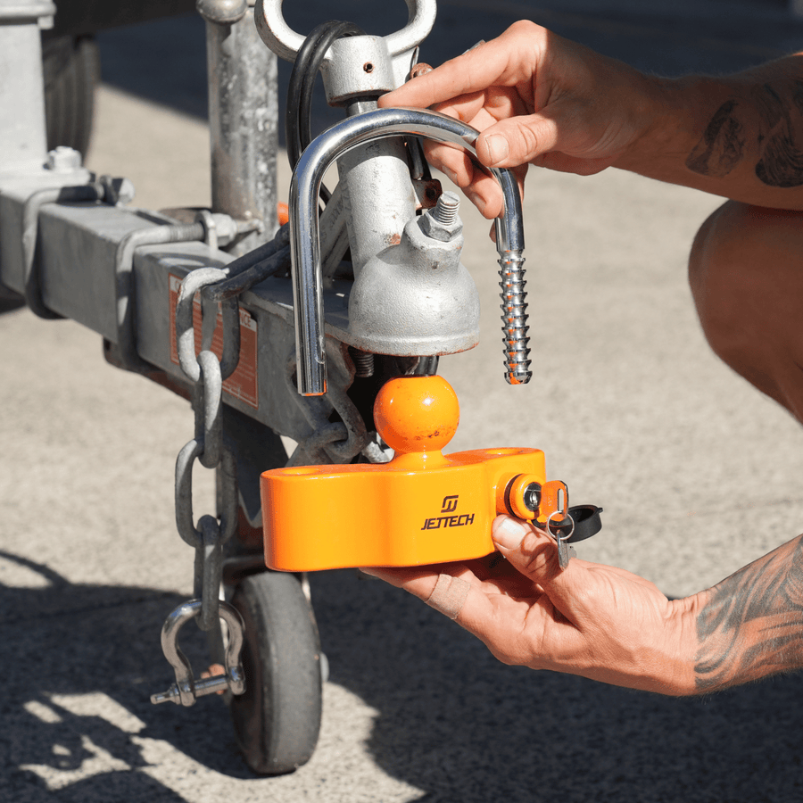 PWC Trailer Lock | Heavy-Duty Jet Ski Coupler Security – Jet Tech