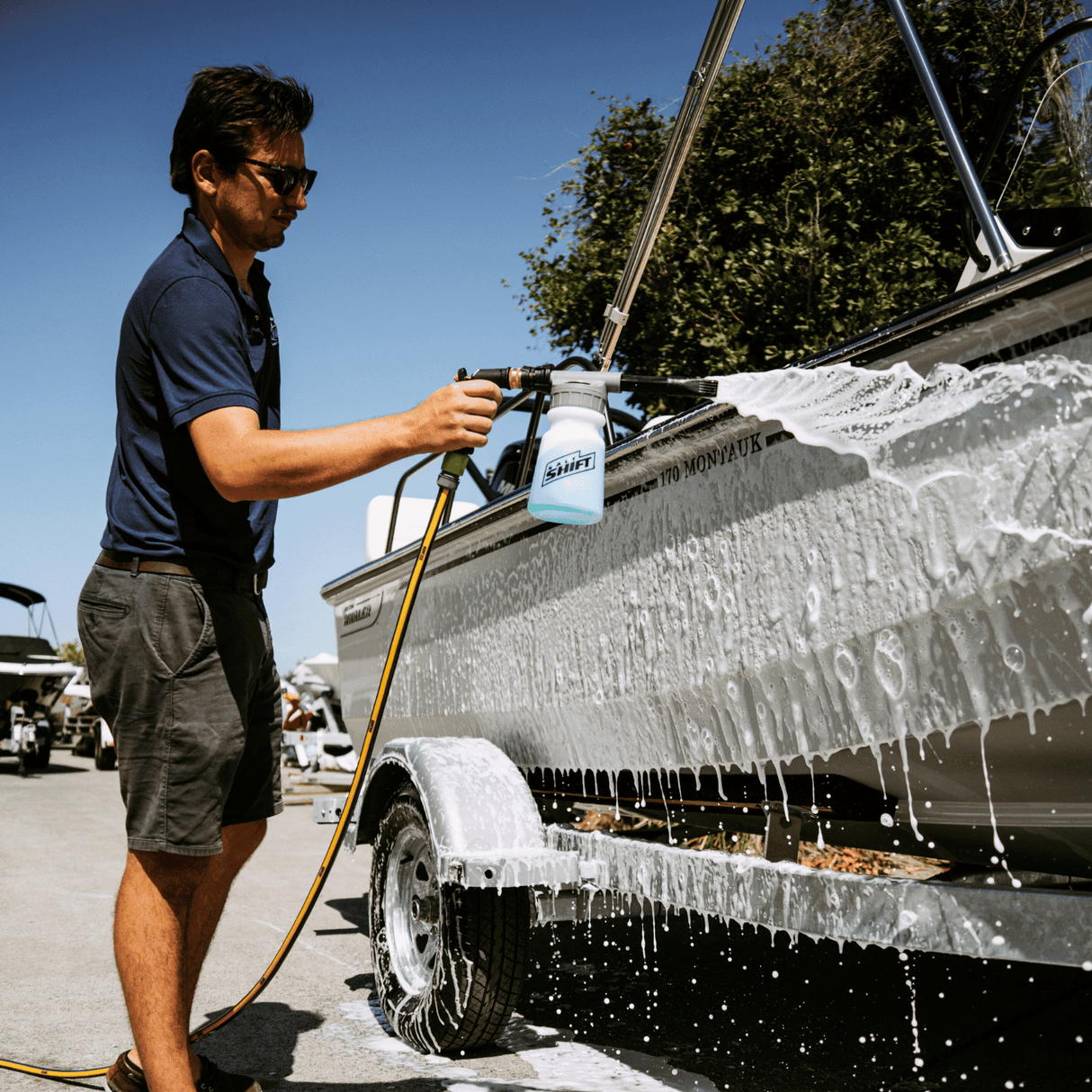 SALT SHIFT MARINE SALT WASH & FOAM GUN BUNDLE