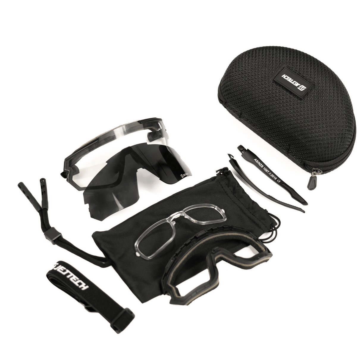 Jet Tech OceanGuard Hat & Hybrid Goggles/Sunglasses Bundle