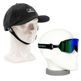 Jet Tech OceanGuard Hat & Hybrid Goggles/Sunglasses Bundle