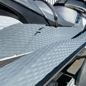 jet ski with grey turf