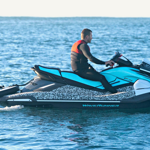 jet ski with winter camo turf